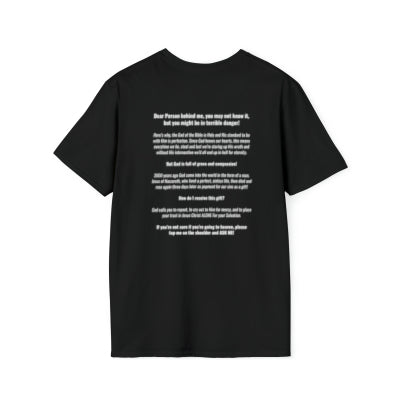 T-Shirt - Crown Gospel message on back